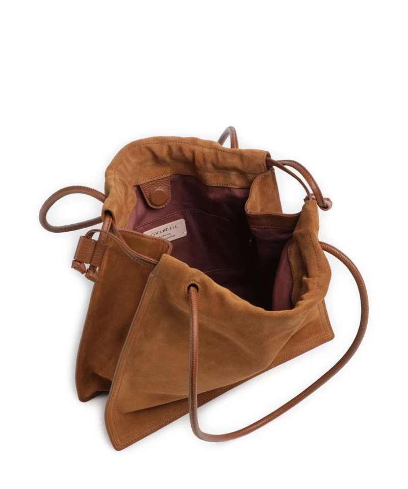 Coccinelle Dulse Sac seau cognac/cognac