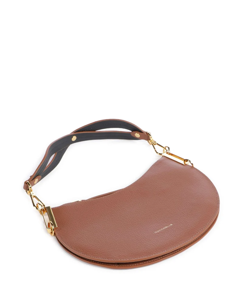 Coccinelle Sunup Sac porté épaule cognac/noir