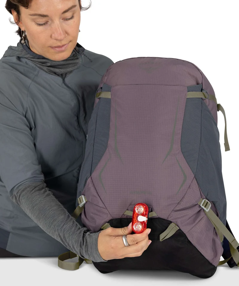 Osprey Hikelite 28 Sac à dos de randonnée graphite purple