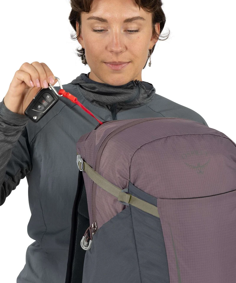 Osprey Hikelite 28 Sac à dos de randonnée graphite purple