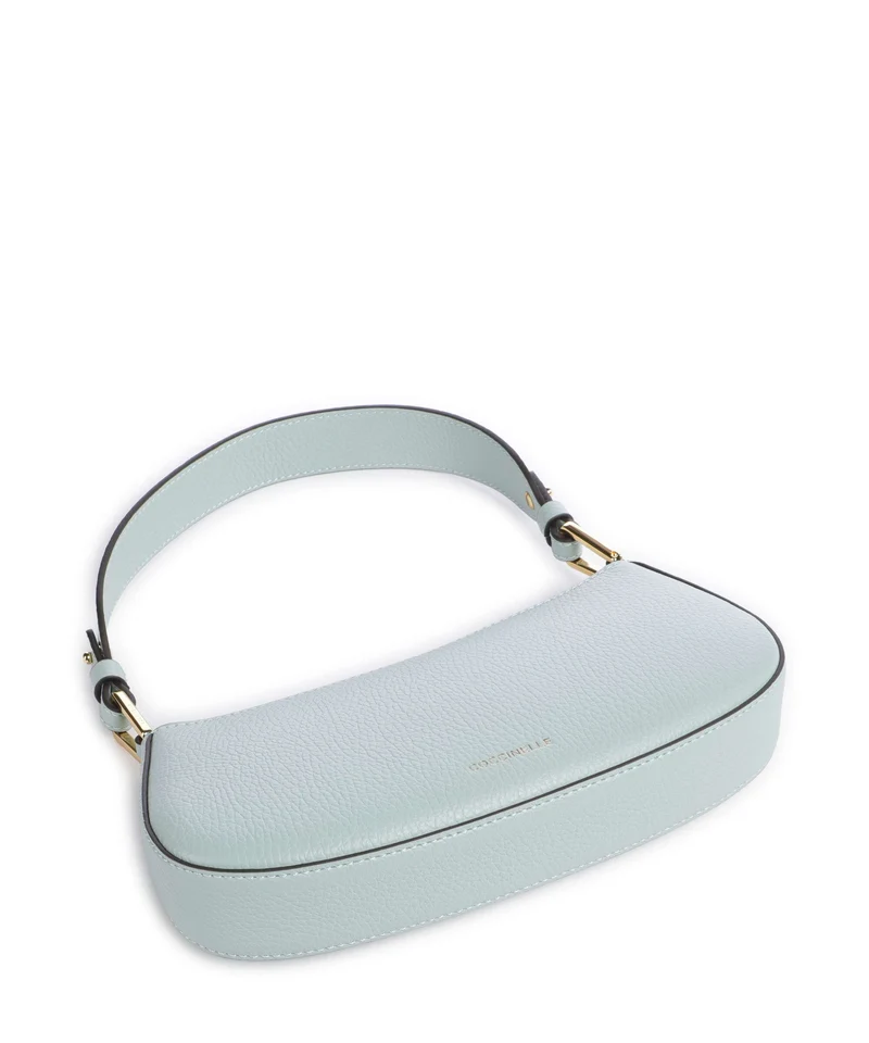 Coccinelle Merveille Sac porté épaule aquamarine