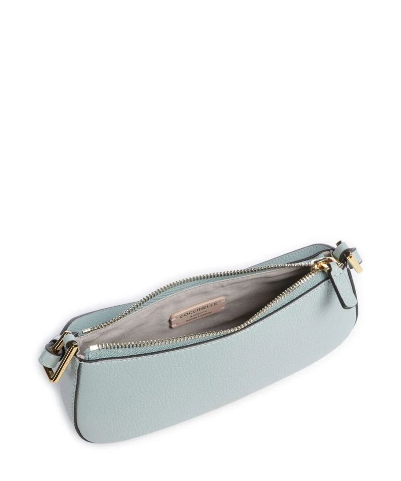 Coccinelle Merveille Sac porté épaule aquamarine