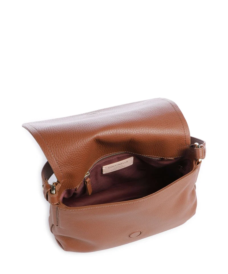 Coccinelle Rebekka Sac bandoulière cognac