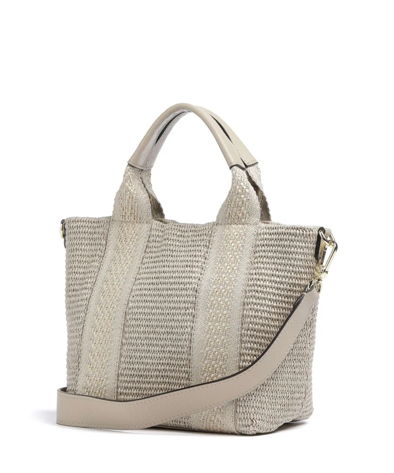 Abro Raffia Kaia Sac à main sahara