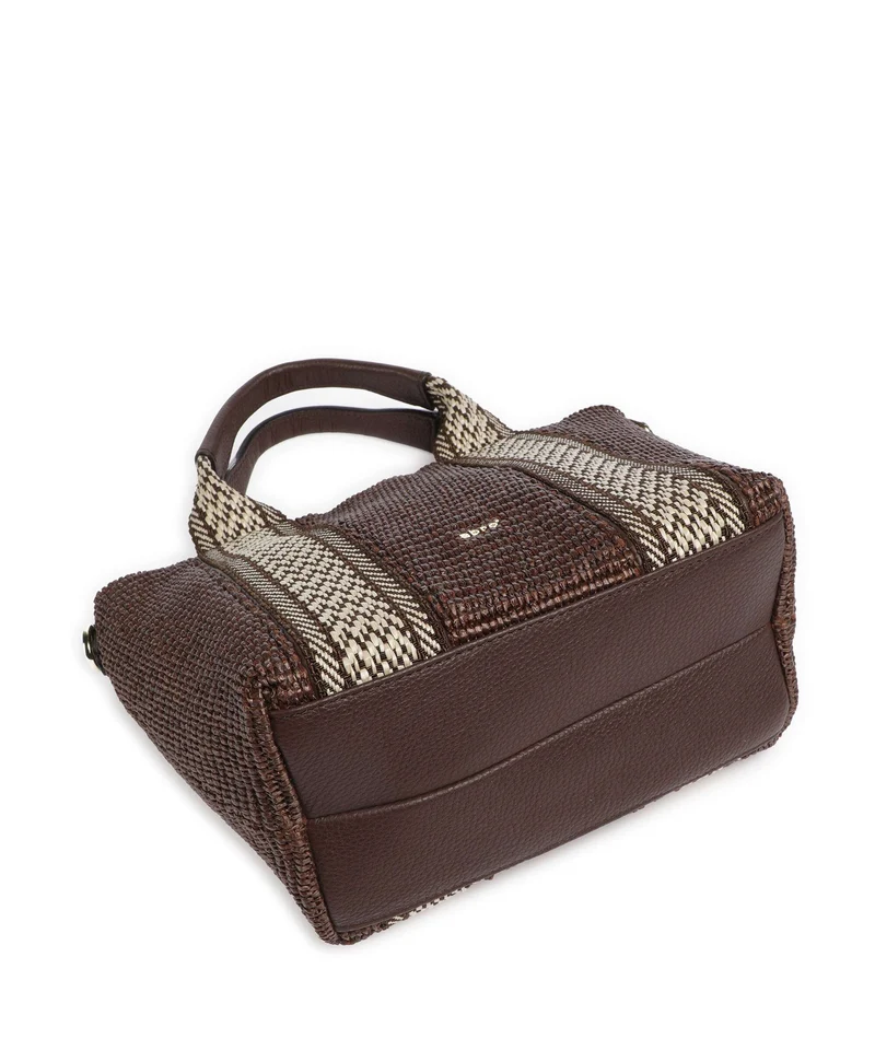 Abro Raffia Kaia Sac à main wood