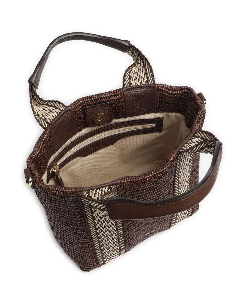 Abro Raffia Kaia Sac à main wood
