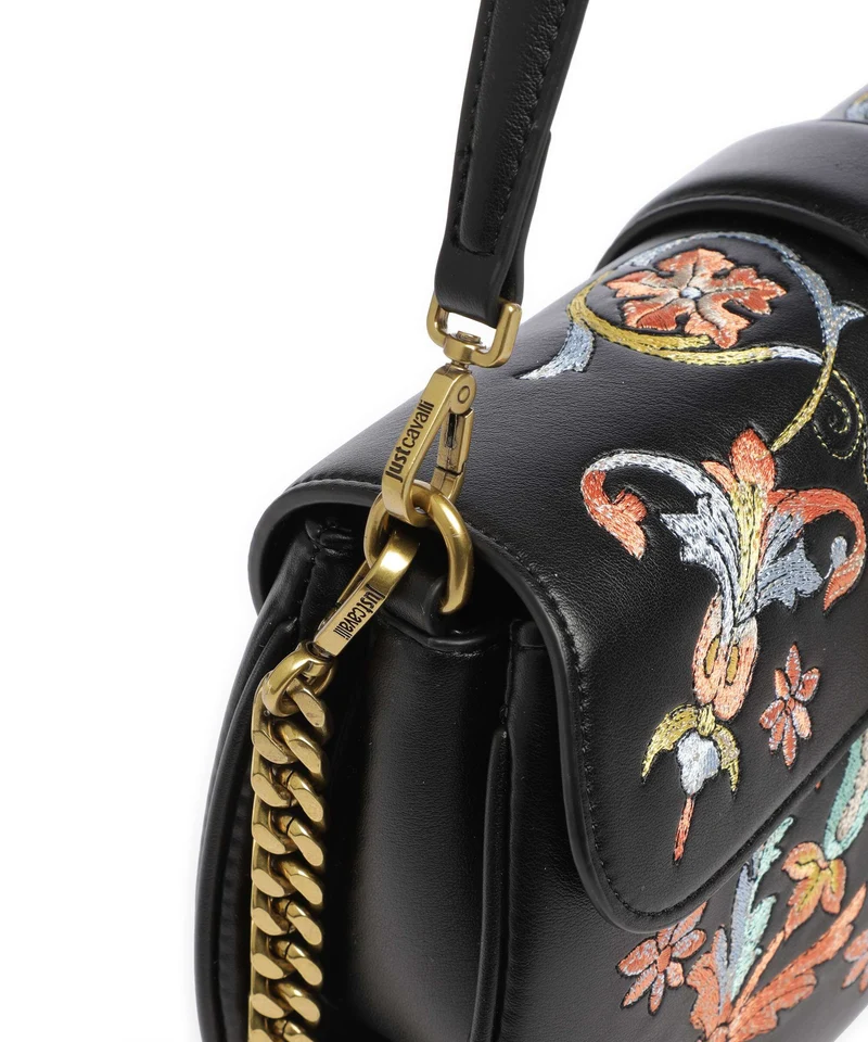 Just Cavalli Iconic Snakes Sac porté épaule black
