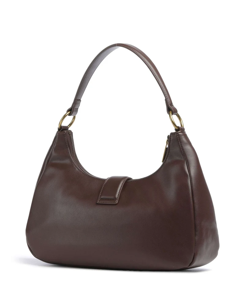 Just Cavalli Iconic Snakes Braided Sac porté épaule black coffee