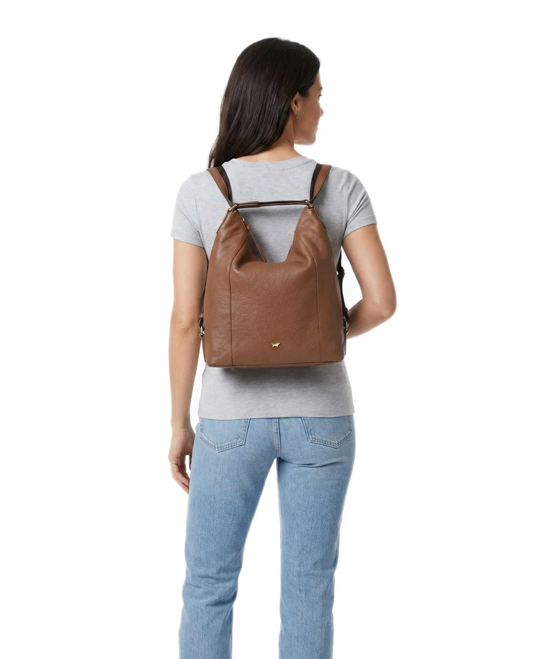 Braun Büffel Hanna Sac à main porté dos saddle brown