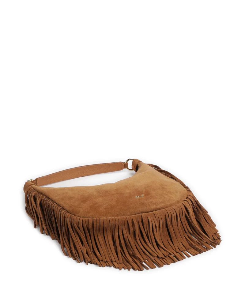 Abro Suede Nana Small Sac fourre-tout cuoio