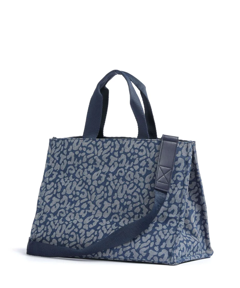 Liu Jo Soft L Sac à main den blue animalier