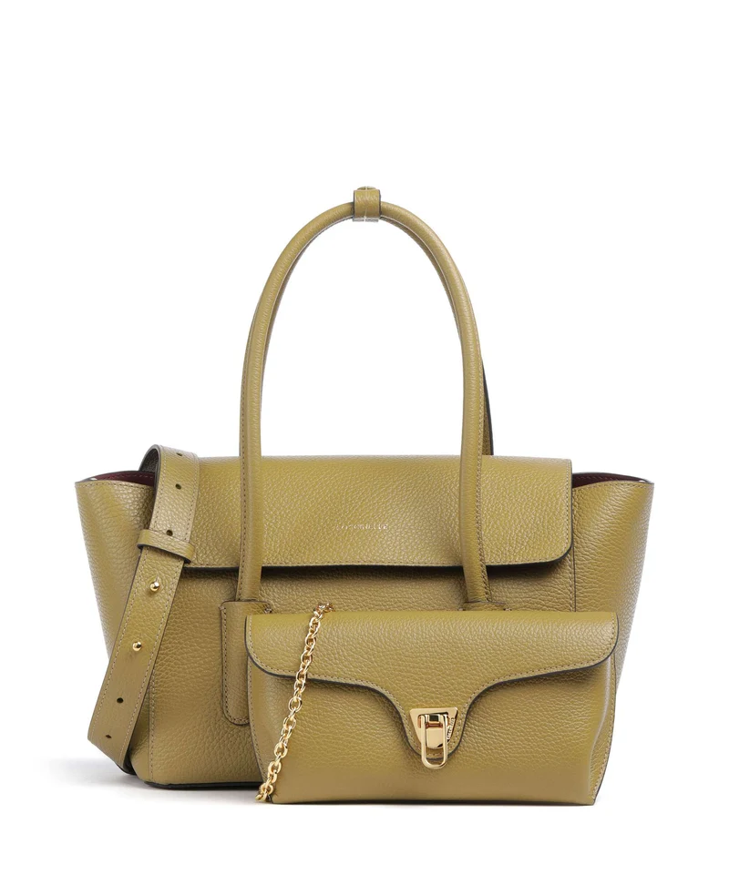 Coccinelle Beat Double Sac à main seagrass