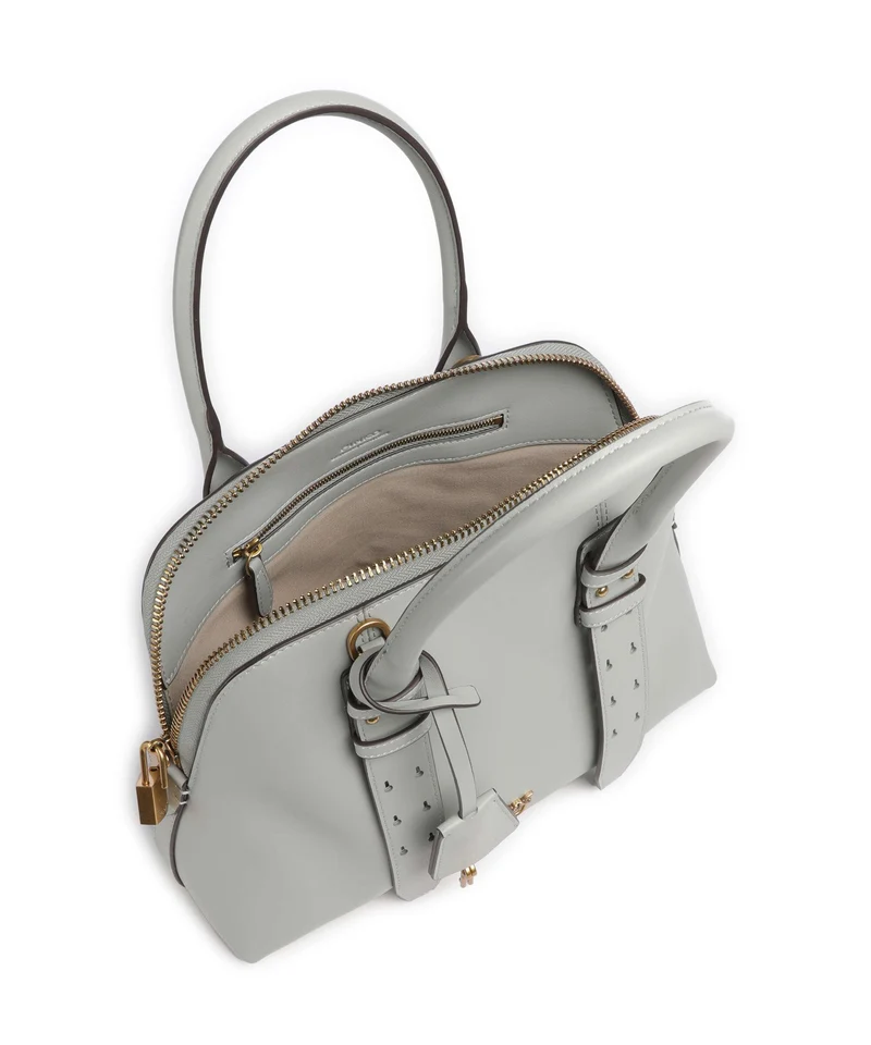 Pinko Bowling Medium Sac à main grigio perla/antique gold