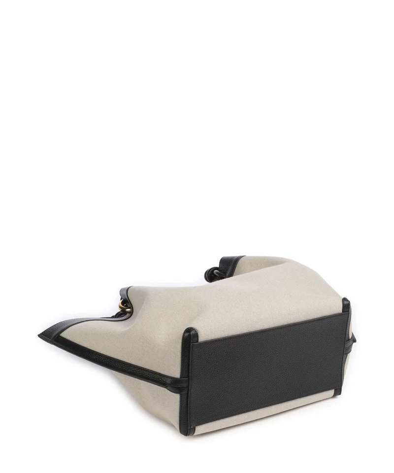 Coccinelle Finn Canvas Cabas natural/noir