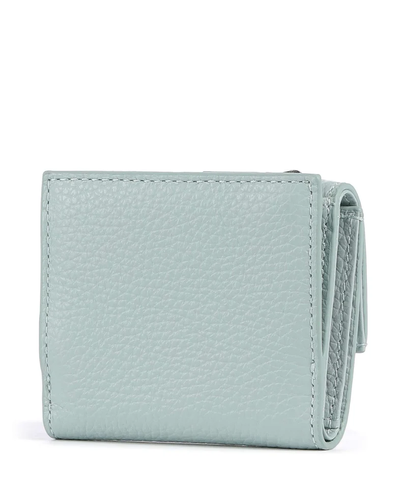 Coccinelle Metallic Soft Portefeuille aquamarine