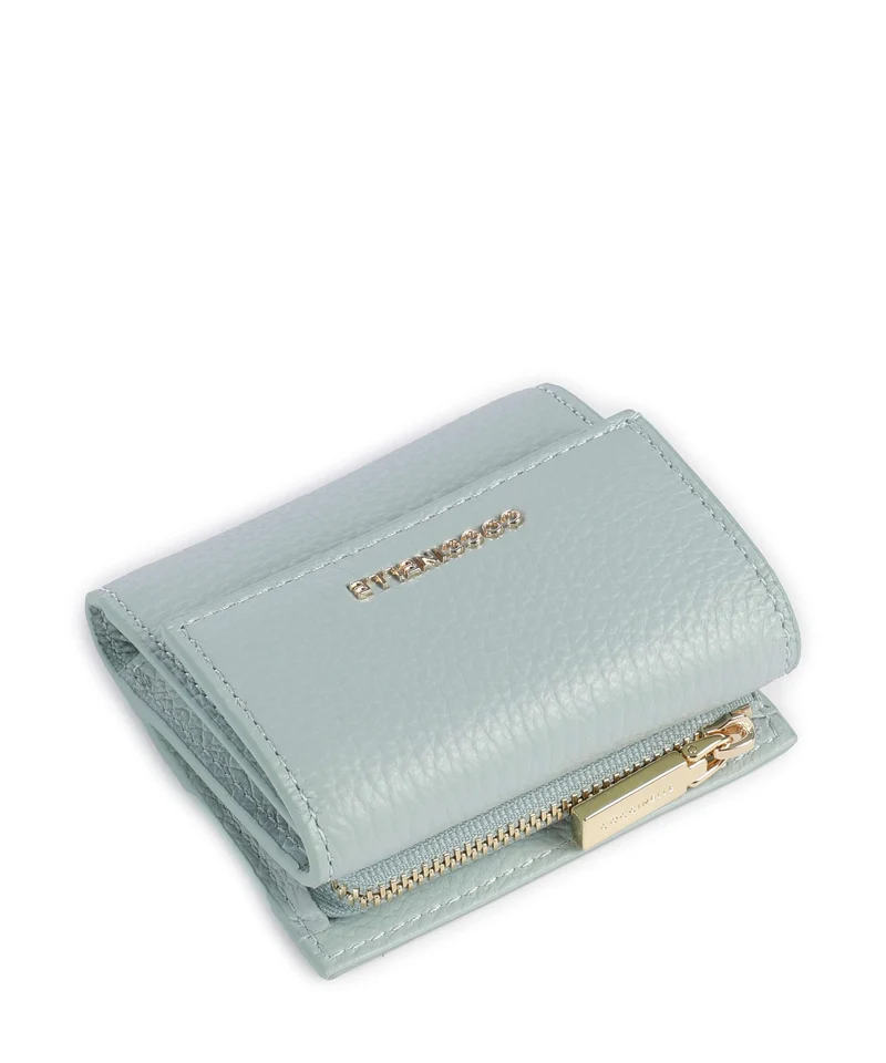 Coccinelle Metallic Soft Portefeuille aquamarine