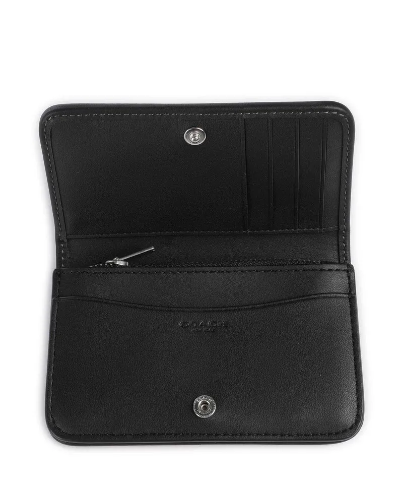 Coach Essential Crystal Signature Jacquard Portefeuille black