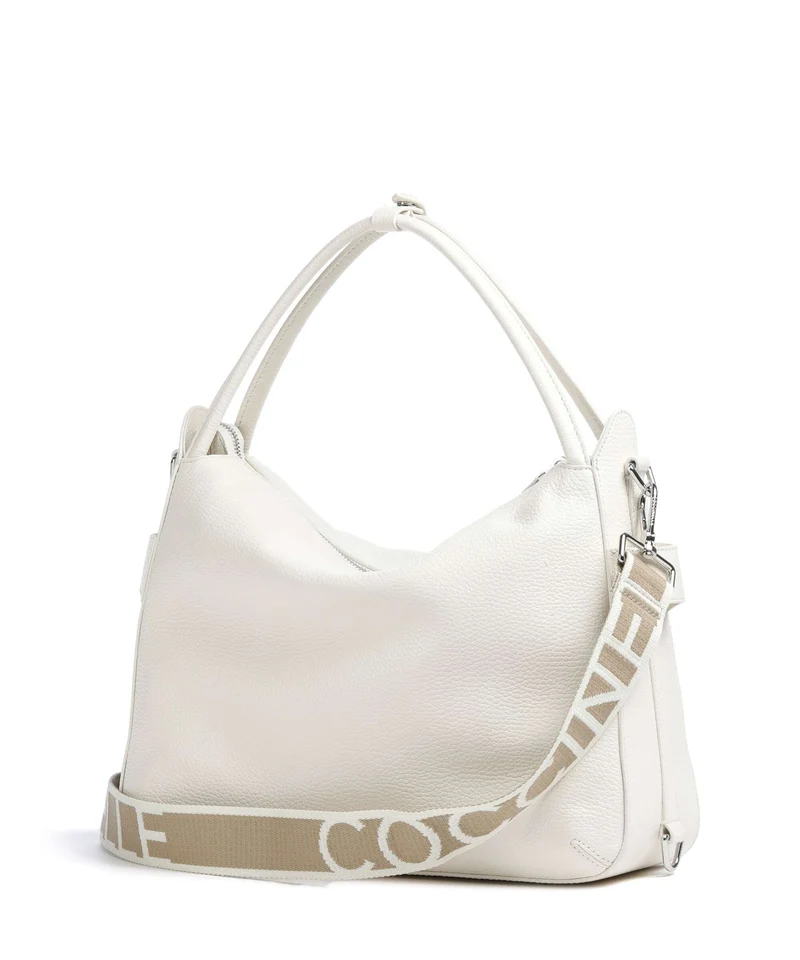 Coccinelle Gretel Ribbon Sac fourre-tout pearl