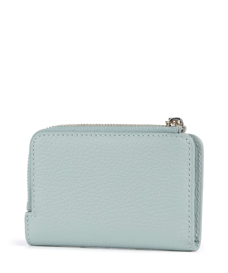 Coccinelle Metallic Soft Portefeuille aquamarine