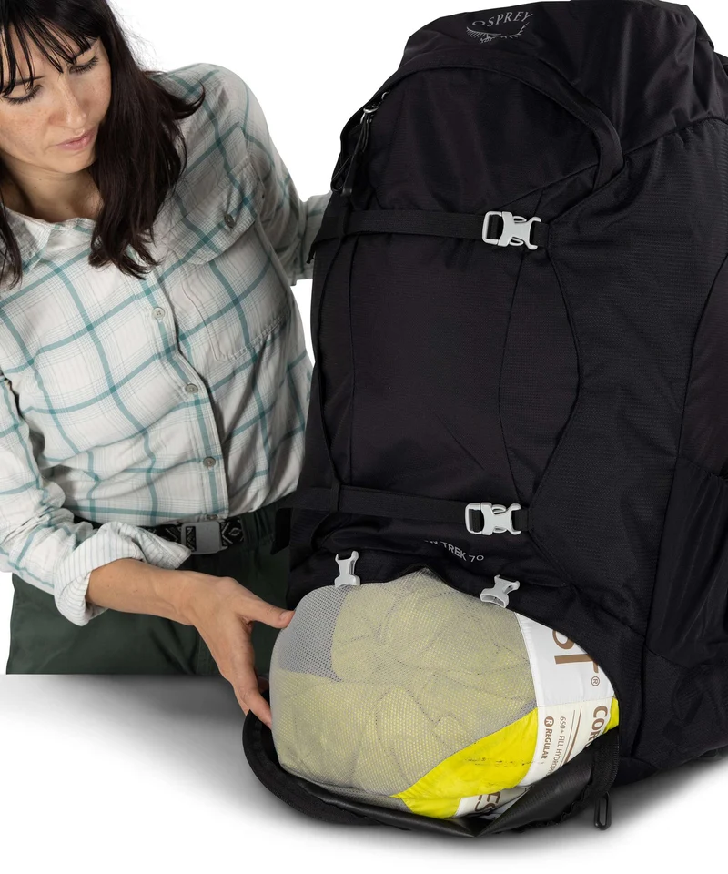 Osprey Fairview Trek 70 Sac à dos de trekking black