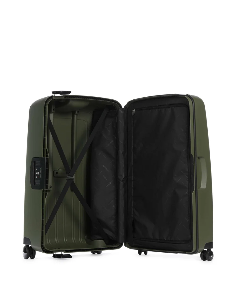 Samsonite S'Cure Valise 4 roues olive
