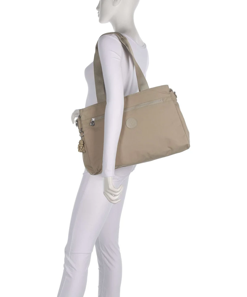 Kipling Elevated Elysia Work Cabas boho tan