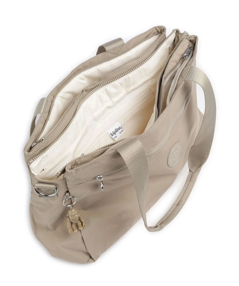 Kipling Elevated Elysia Work Cabas boho tan