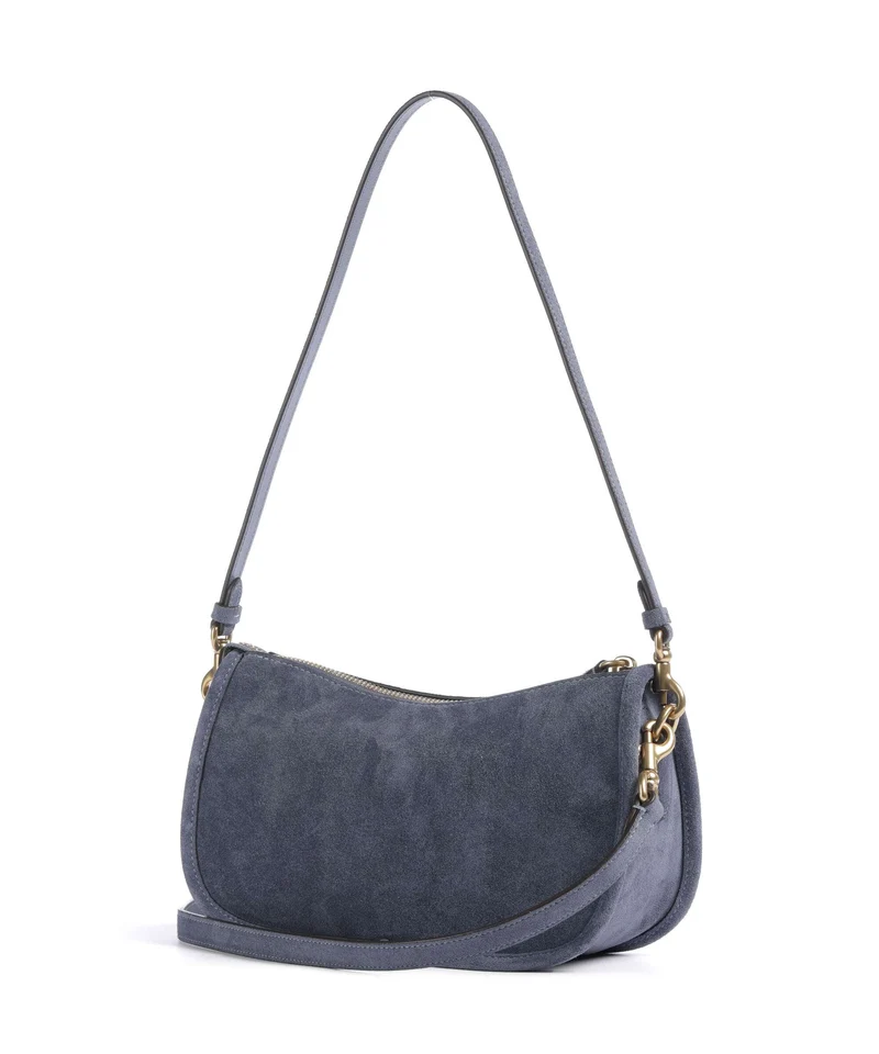 Coach Waverly Sac porté épaule light denim