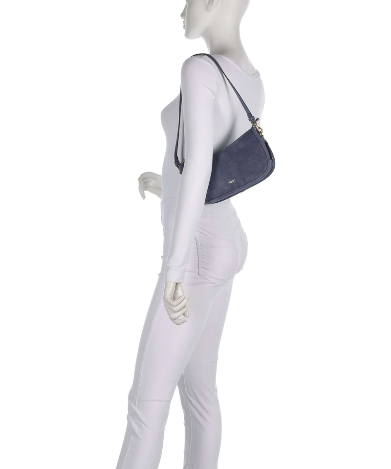 Coach Waverly Sac porté épaule light denim