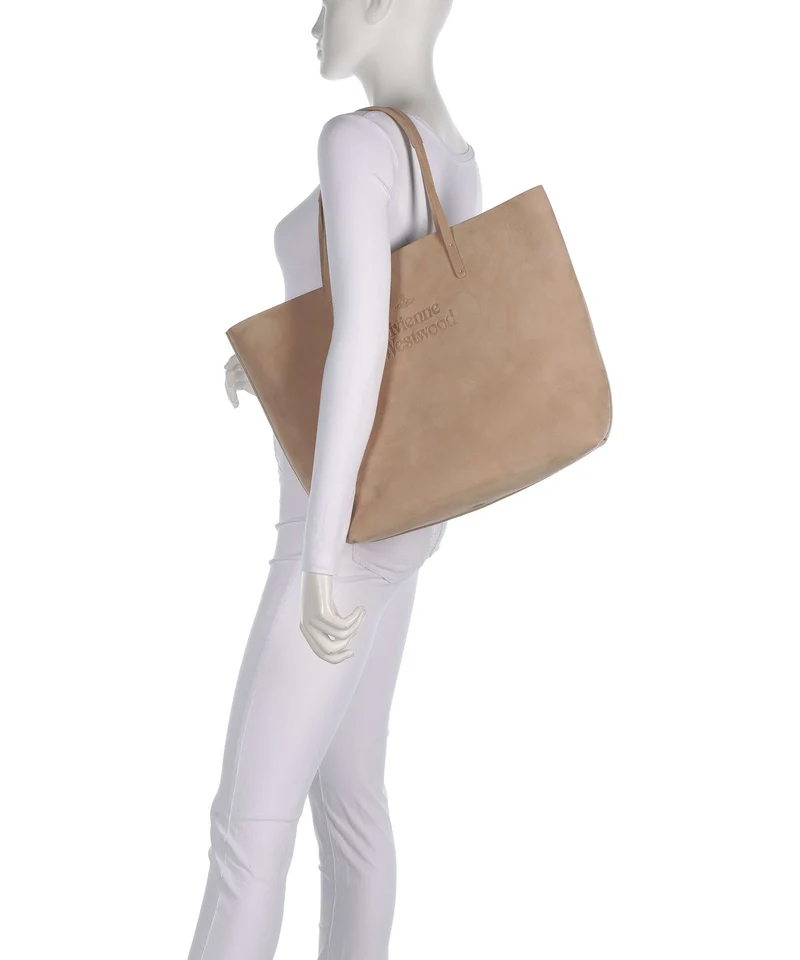 Vivienne Westwood Studio Nubuck Cabas beige