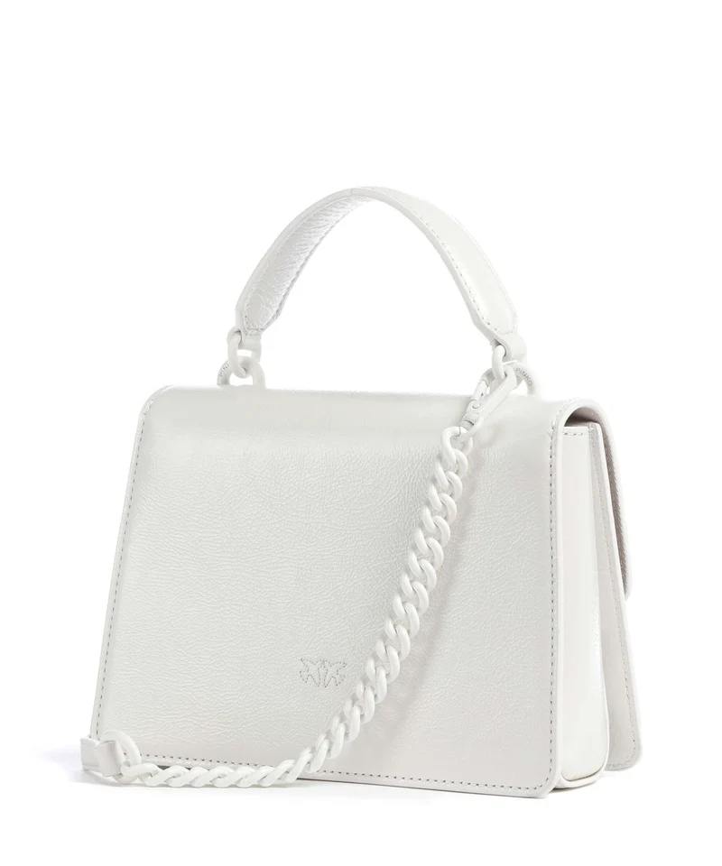 Pinko Love One Mini Sac à main bianco nembo/block color