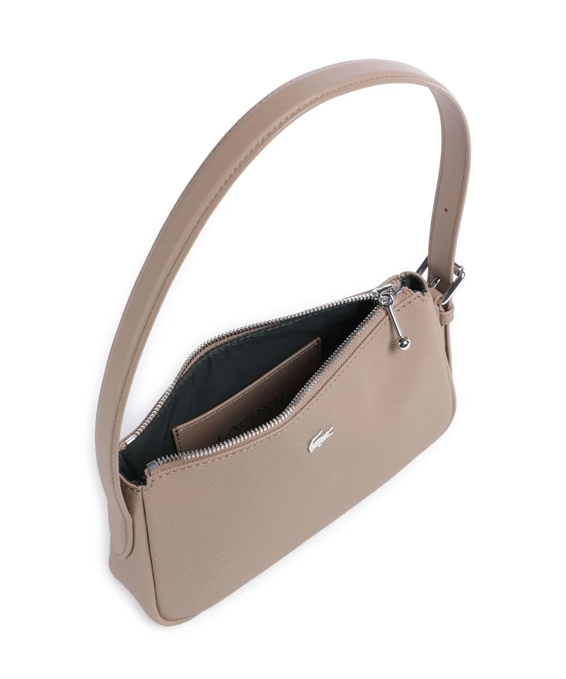 Lacoste Daily City Sac porté épaule taupe