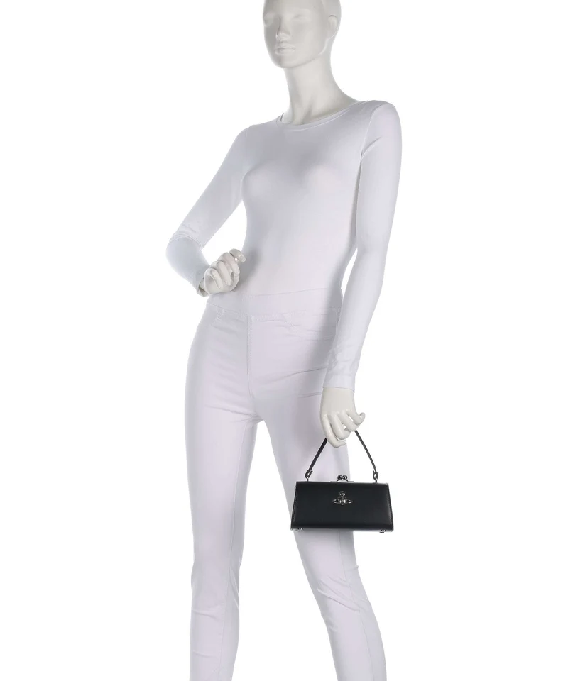 Vivienne Westwood Doll Frame Smooth XL Sac à main black