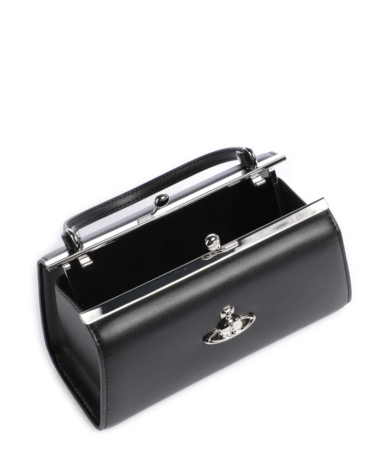 Vivienne Westwood Doll Frame Smooth XL Sac à main black