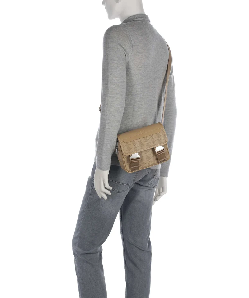 Lacoste The Blend Sac bandoulière monogram/viennois/otter