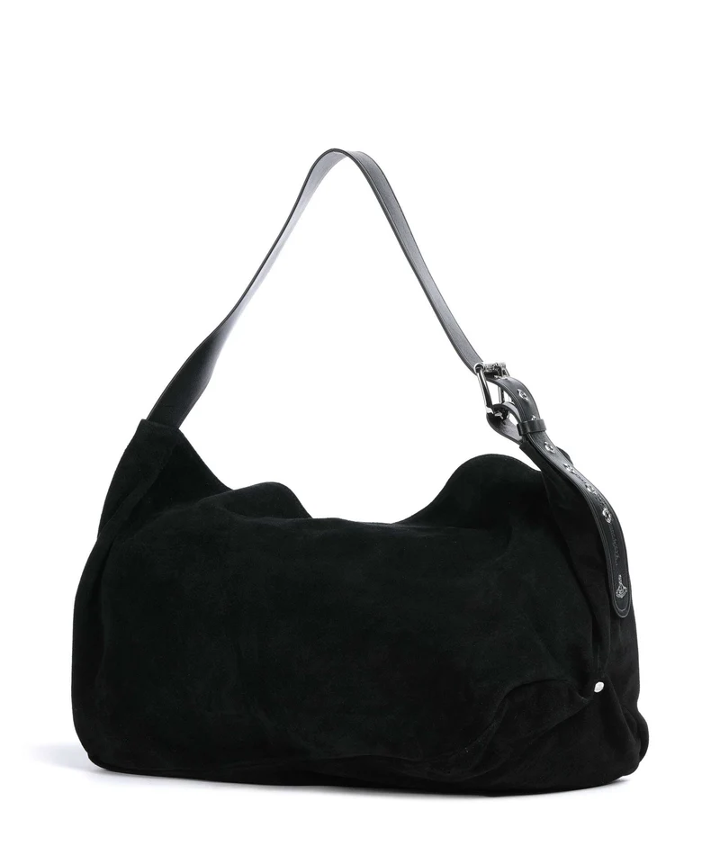 Vivienne Westwood Maxime Suede Large Sac fourre-tout black