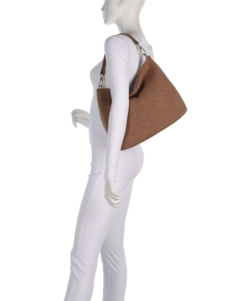 Abro Raffia Kaia Sac fourre-tout caramel/cognac