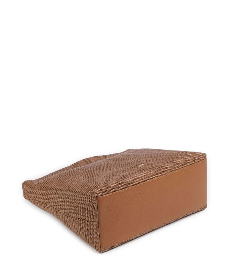 Abro Raffia Kaia Sac fourre-tout caramel/cognac