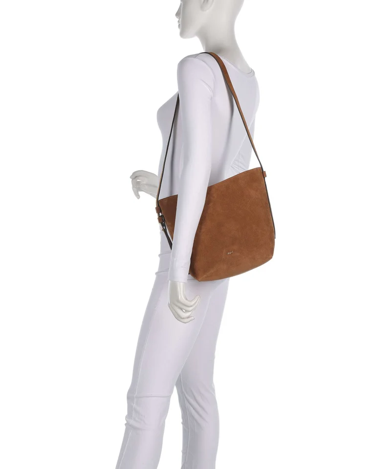 Abro Suede Cosmo Sac bandoulière cuoio