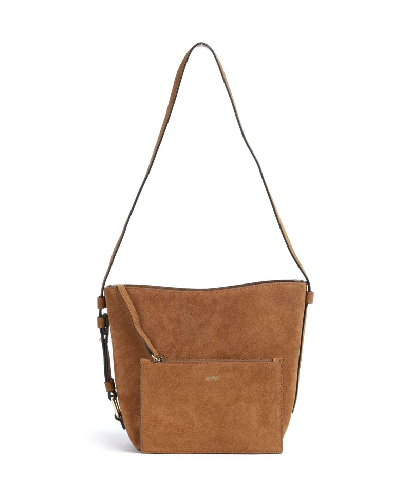 Abro Suede Cosmo Sac bandoulière cuoio