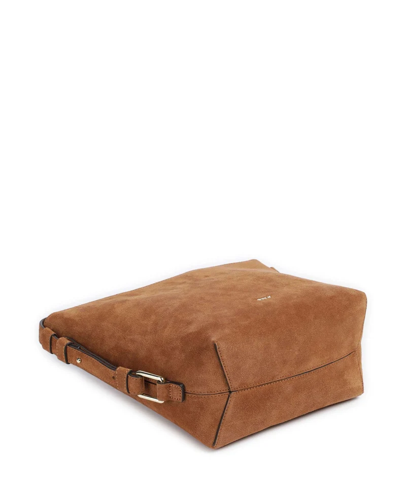 Abro Suede Cosmo Sac bandoulière cuoio