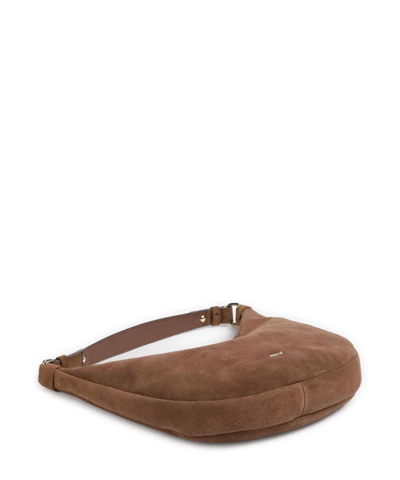 Abro Suede Nana Mini Sac fourre-tout wood
