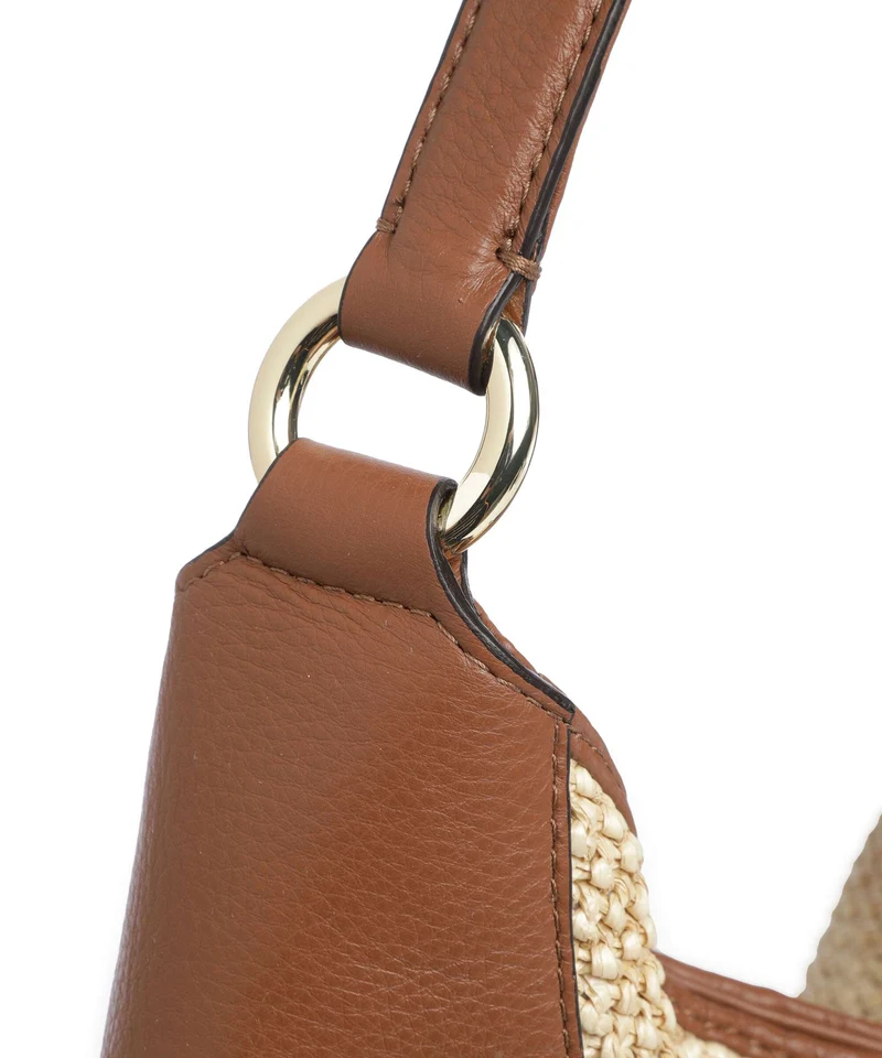 Abro Maglia Raffia Open Air Sac fourre-tout natural/nut