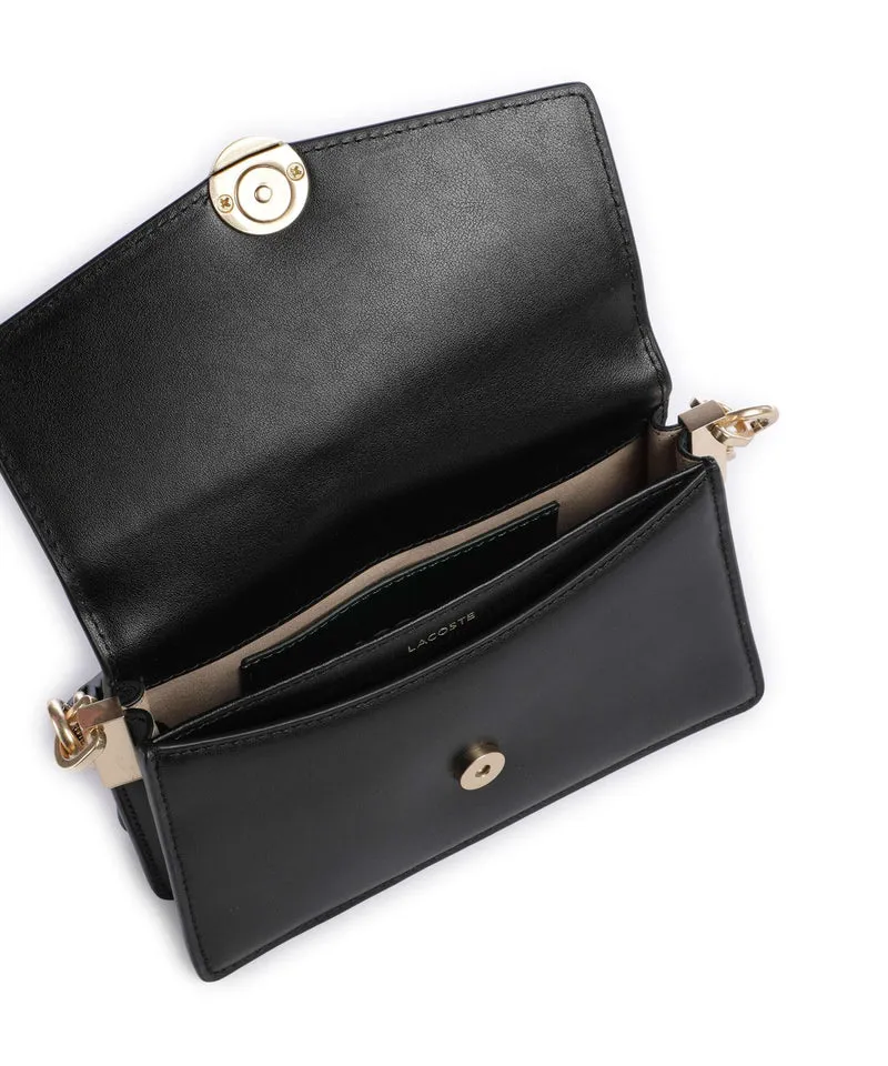 Lacoste Tennis Bliss Sac porté épaule noir