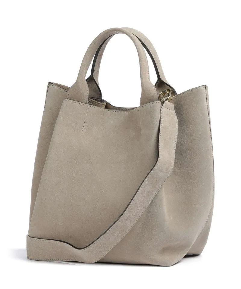 Abro Suede Essential Medium Sac à main siena