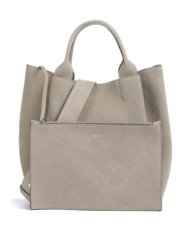 Abro Suede Essential Medium Sac à main siena