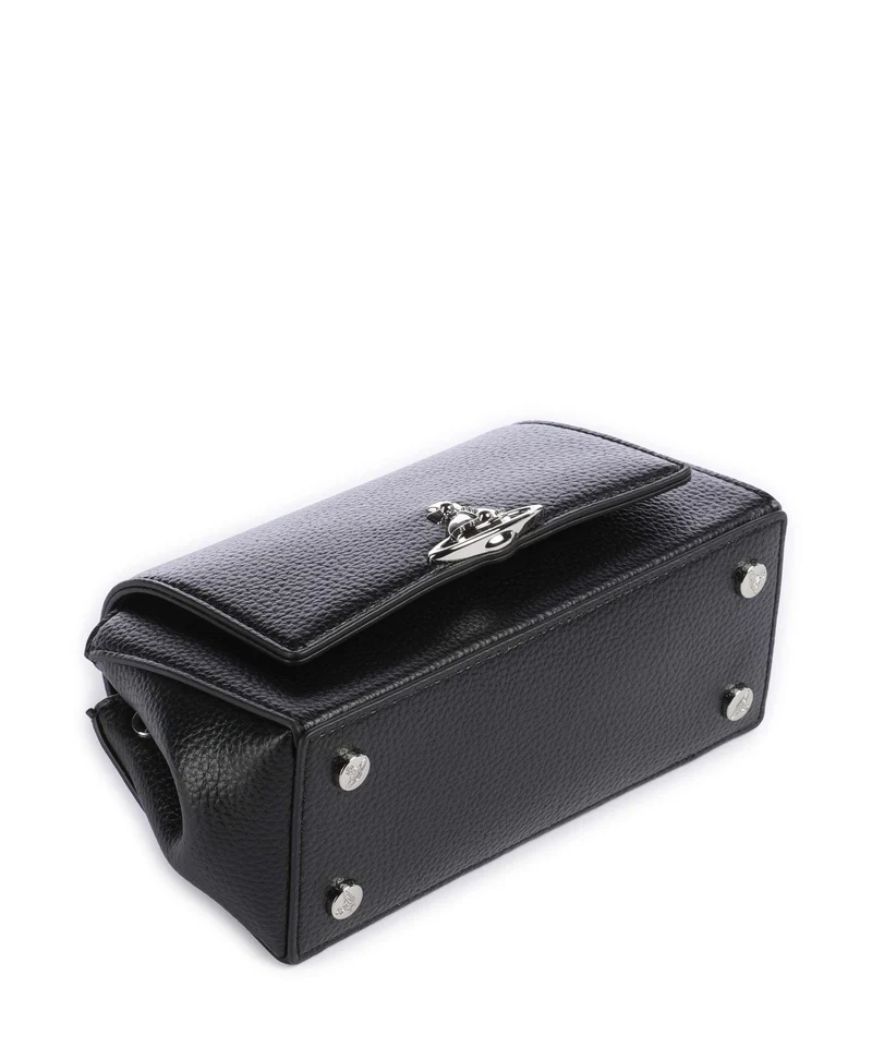 Vivienne Westwood Hazel Grain Small Sac porté épaule black