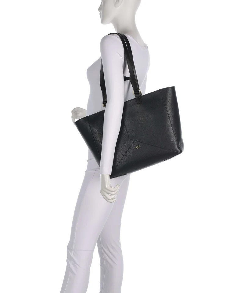 Lancel Enveloppe M Cabas black
