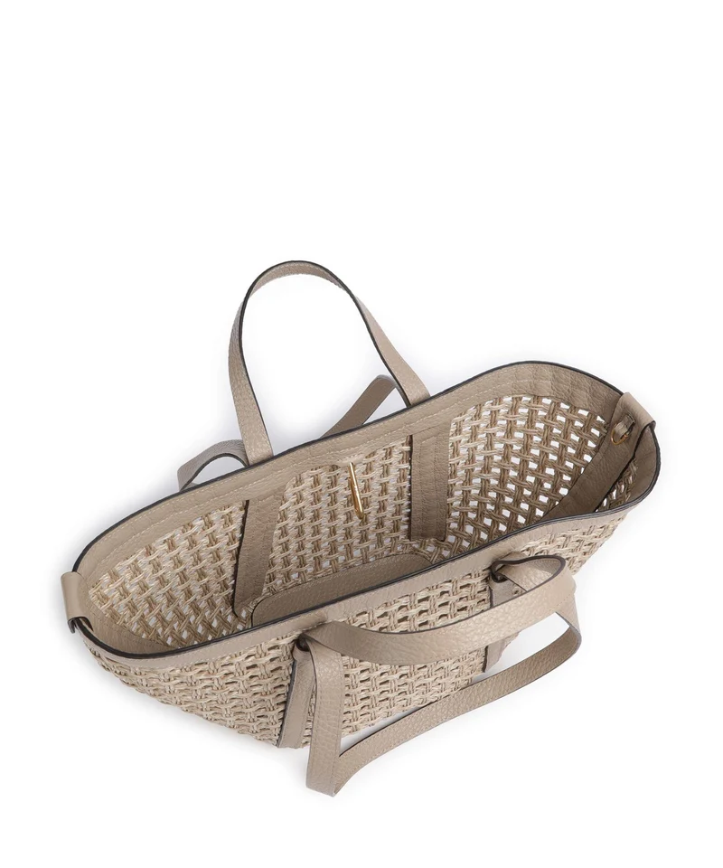 Abro Raffia Net Cosmo Medium Cabas sahara