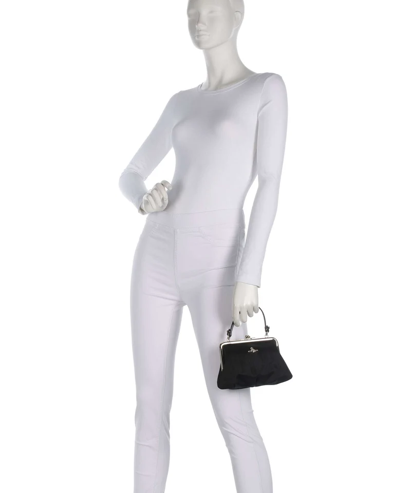 Vivienne Westwood Granny Frame Moire Sac à main black